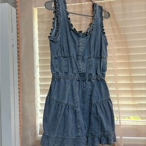 MARBLE Blue Denim Garment